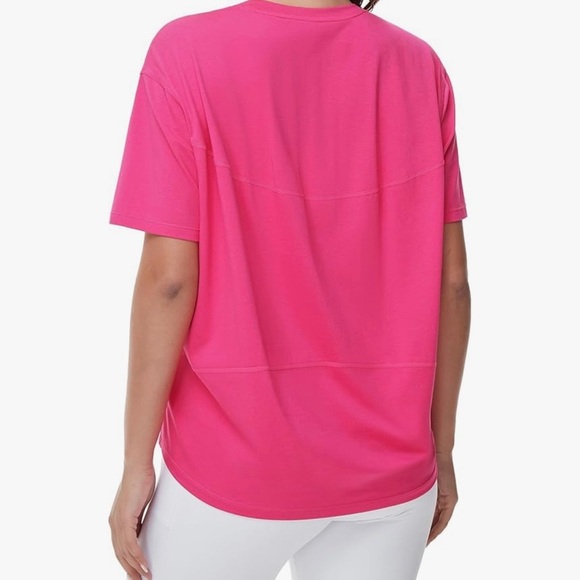 The Gym People Hot Pink Workout T-Shirt, XXL - Picture 2 of 6